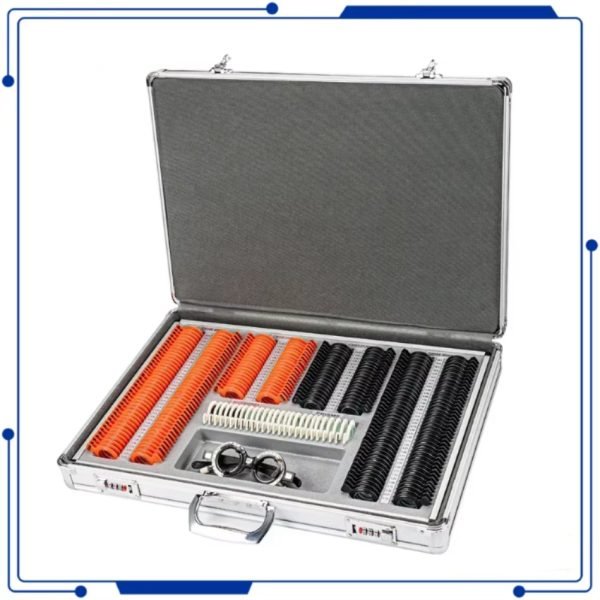 Hộp thử kính - Hộp thử 266 chi tiết khung viền nhựa