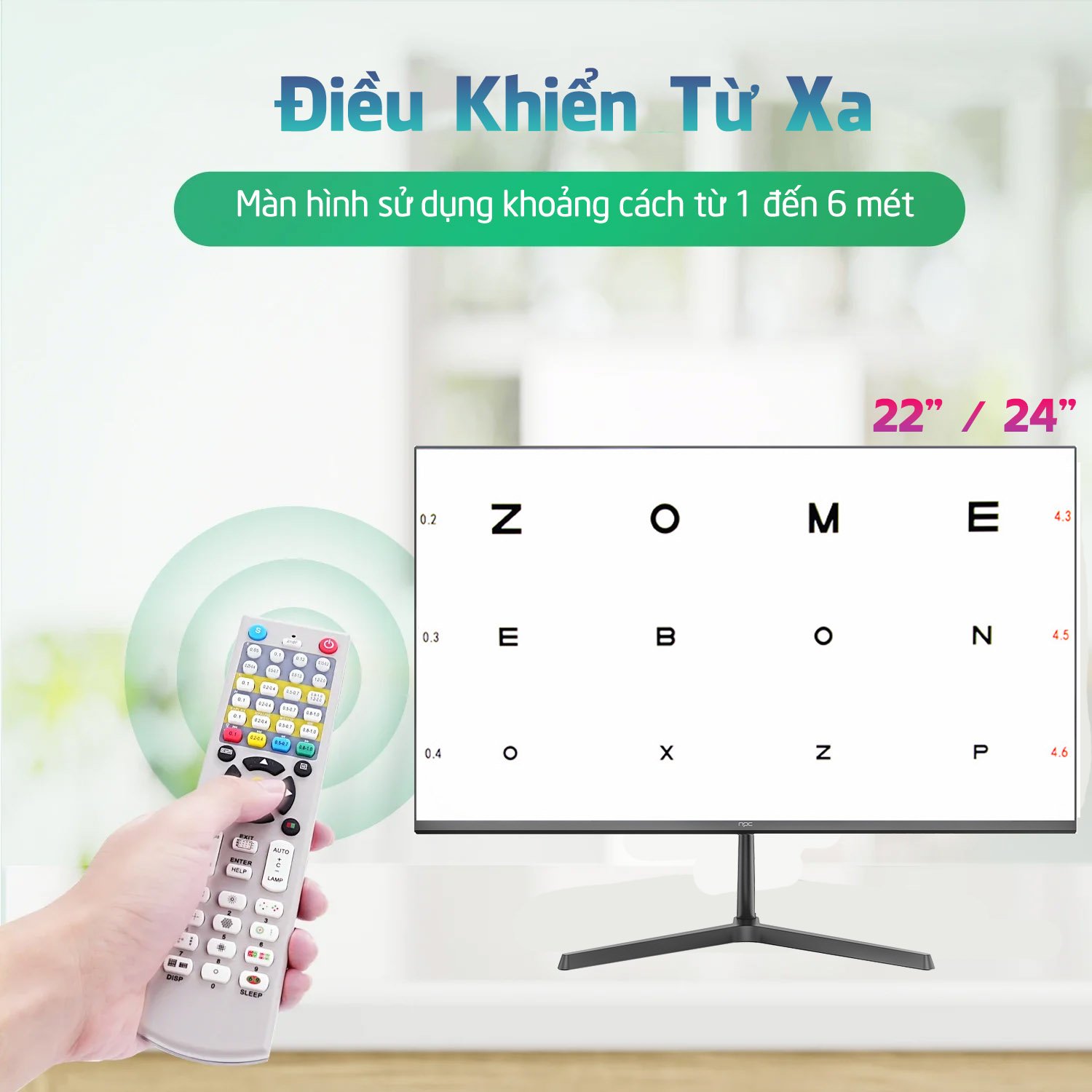 Màn hình kiểm tra thị lực 24 Inch Màn hình kiểm tra thị lực 24 Inch